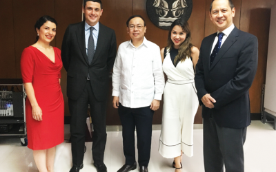 El CEO del Área Territorial Internacional visita Filipinas