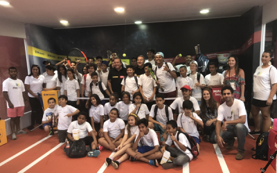 BB MAPFRE SOLIDARIO EN EL OPEN DE TENIS DE BRASIL